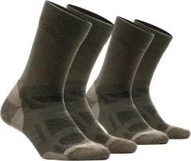 AKASO 2 Pairs Ultralight Running Socks, Crew Coolmax Cotton Athletic Sport Quarter Hiking & Running Socks for Men & Women
