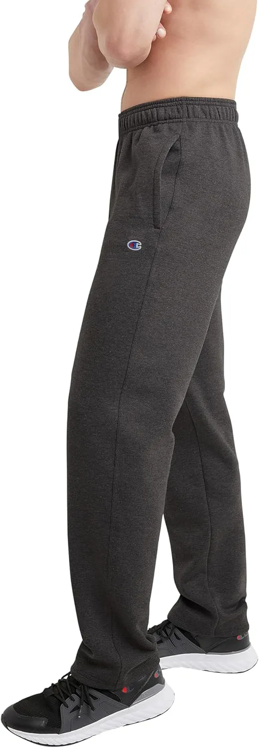 Champion Sweatpants, Powerblend, Relaxed Bottom Pants for Men (Reg. Or Big & Tall)