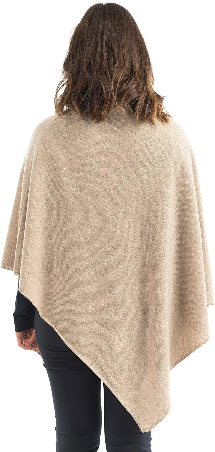 Dalle Piane Cashmere - Poncho cashmere blend - Made in Italy