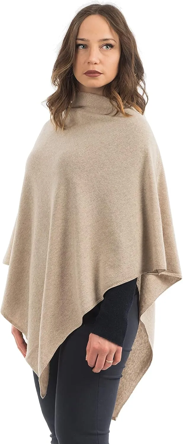 Dalle Piane Cashmere - Poncho cashmere blend - Made in Italy