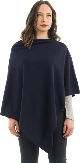 Dalle Piane Cashmere - Poncho cashmere blend - Made in Italy