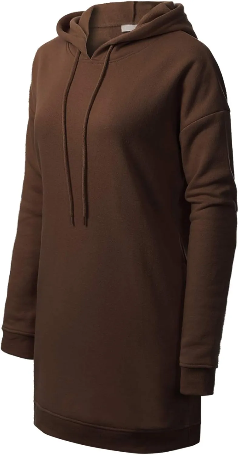 Design by Olivia Women's Casual Oversized Fleece Hoodie Sweatshirts Loose Pullover Tunic Fall Outfits S~3X