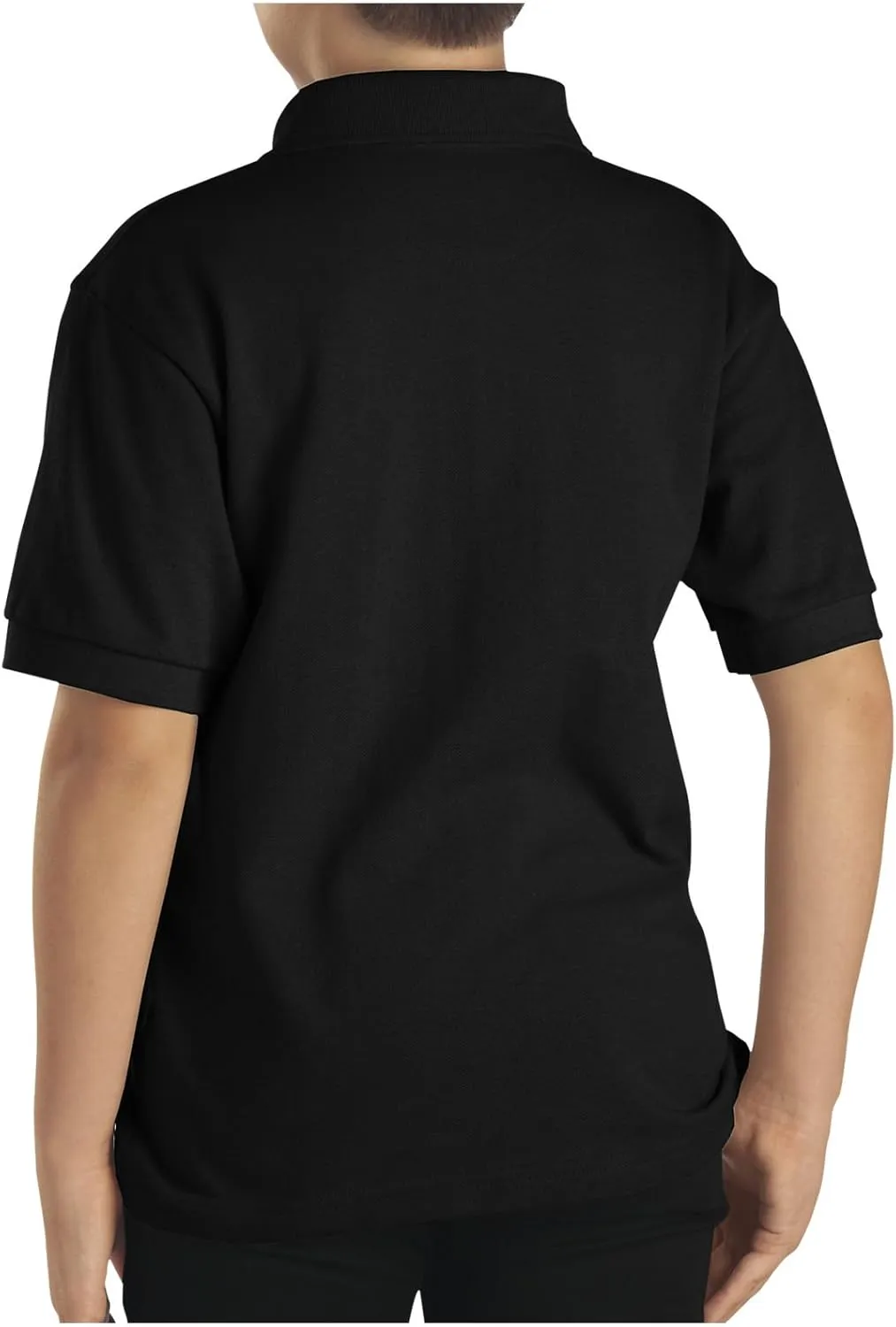 Dickies Boys' Short Sleeve Pique Polo