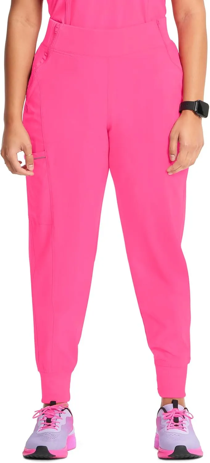 Infinity Women's Ck110a-Cherokee Jogger Scrub Pants with Mid Rise Cargo Pocket