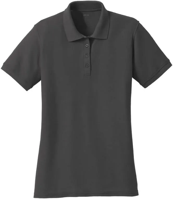Joe's USA Ladies Polo's 6.5-ounce, Double Pique Knit Cotton/Poly Polos in Adult Sizes: XS-4XL