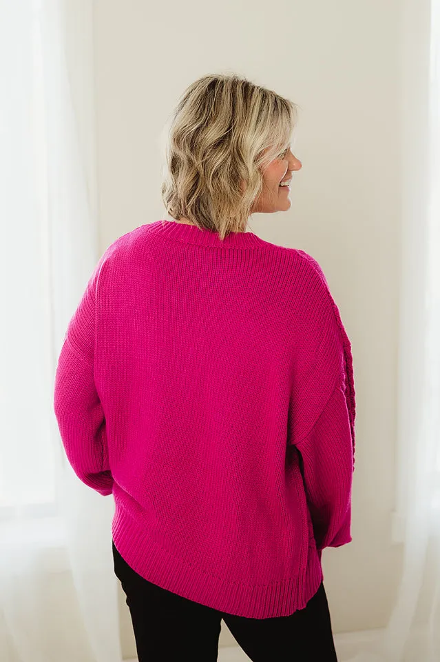 Knitted Cable Sweater