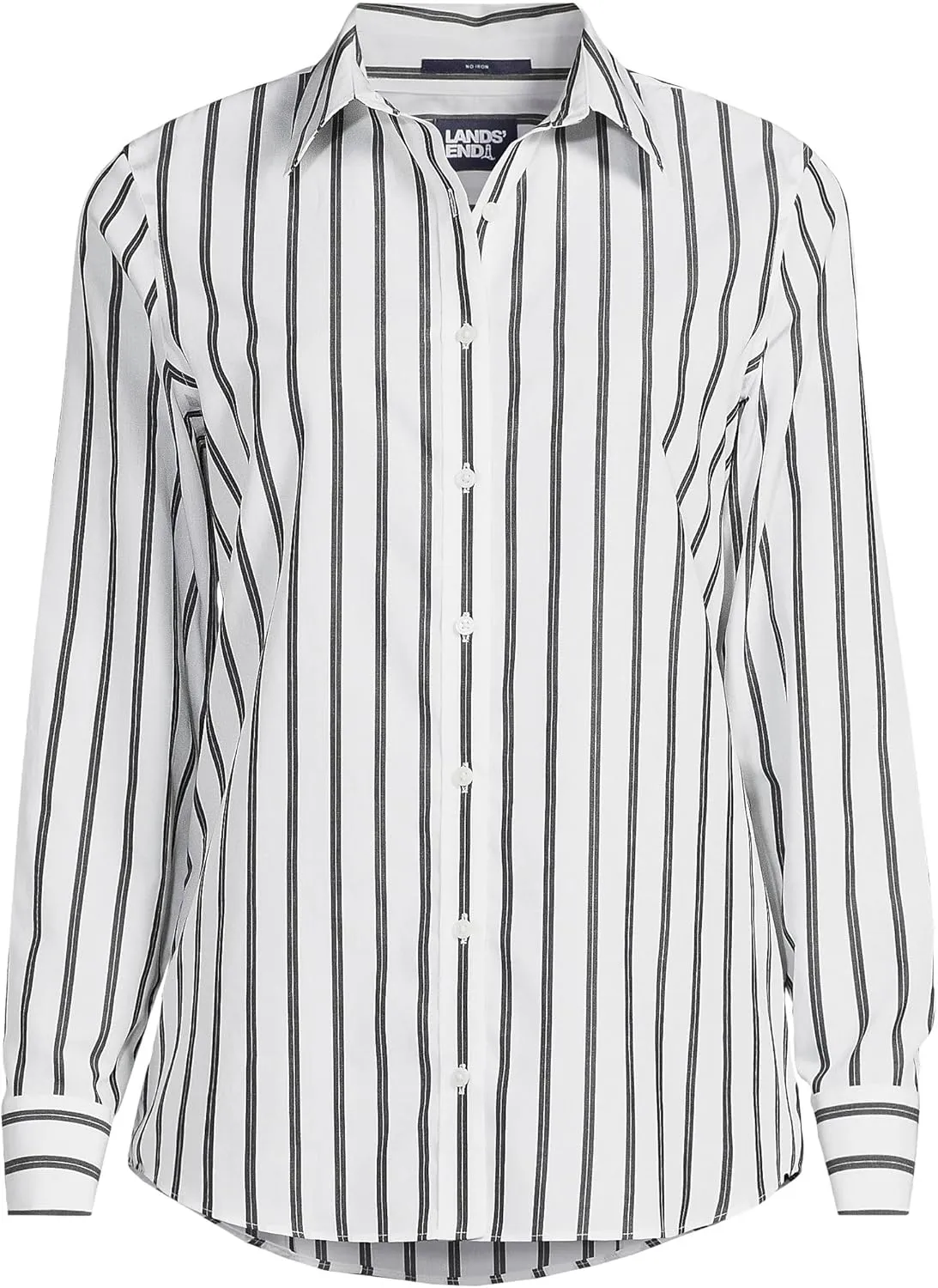 Lands' End Women's Pinwale Cord Long Sleeve Shirt