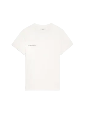 Organic Cotton Lightweight Fitted T-shirt—off-white