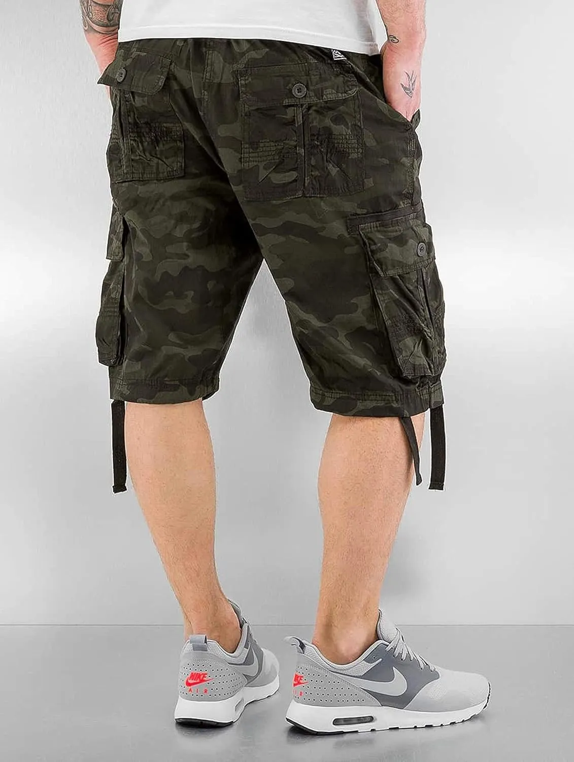 Southpole Men's Crotch Drop Jogger Shorts