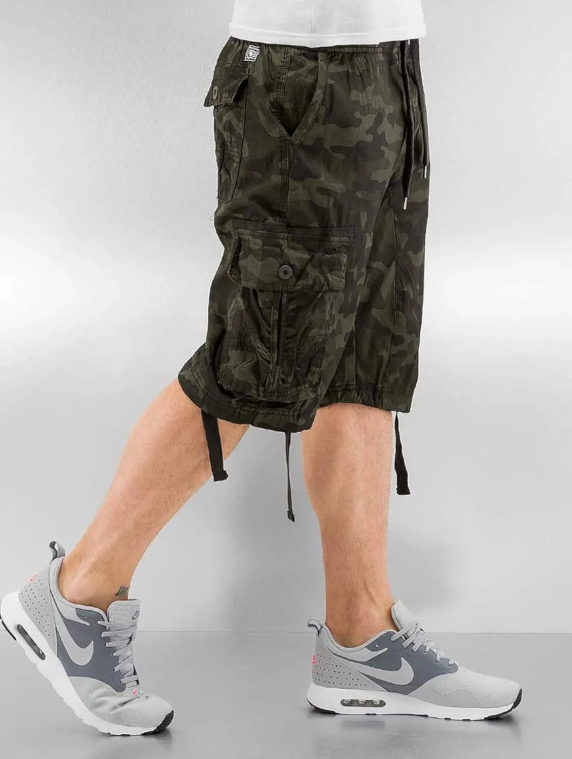Southpole Men's Crotch Drop Jogger Shorts