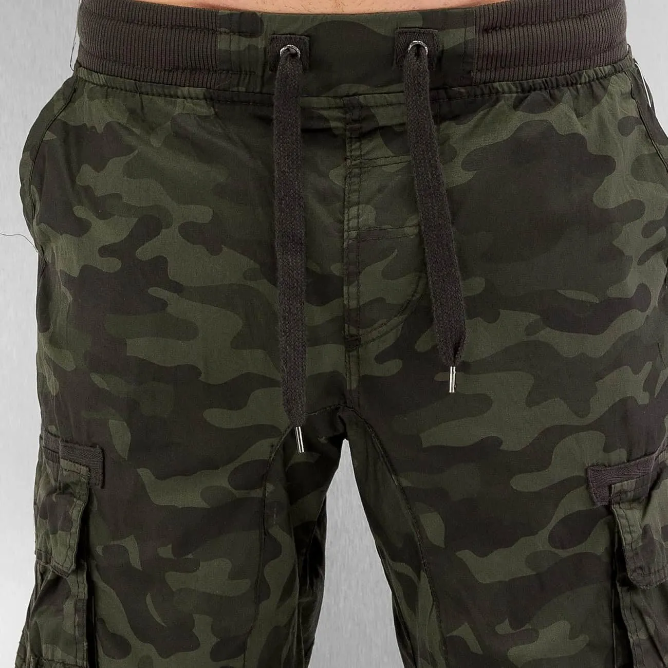 Southpole Men's Crotch Drop Jogger Shorts
