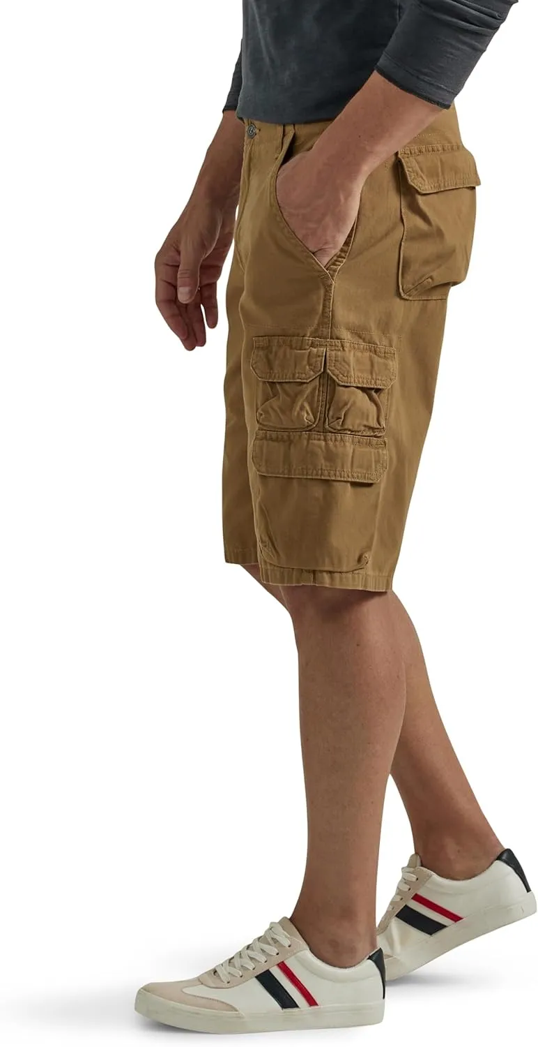 Wrangler Authentics Mens Premium Twill Cargo Short