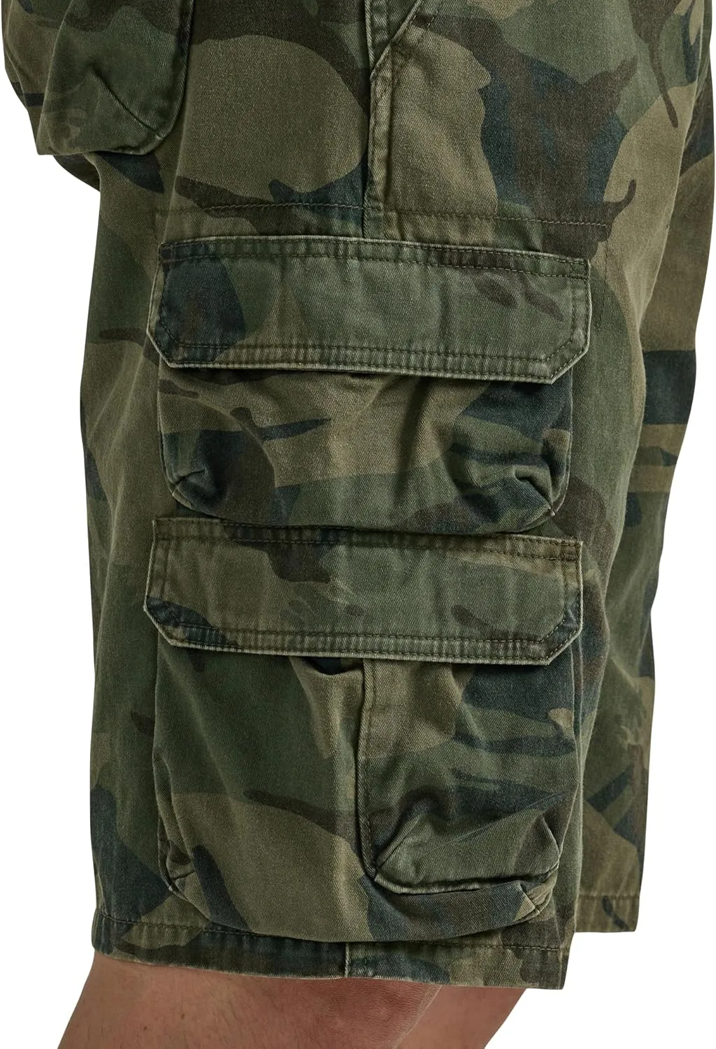 Wrangler Authentics Mens Premium Twill Cargo Short