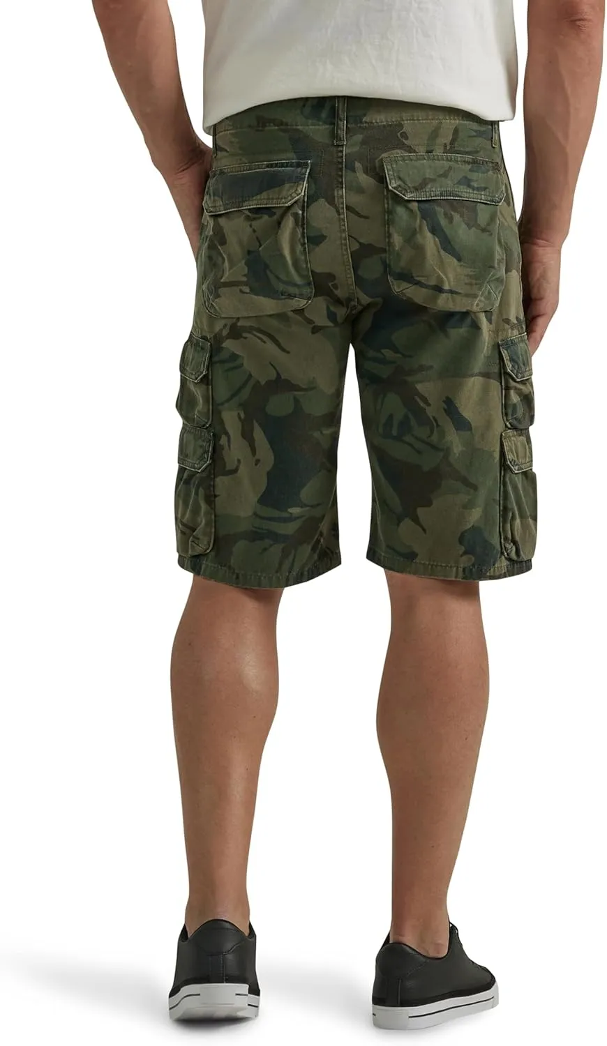 Wrangler Authentics Mens Premium Twill Cargo Short