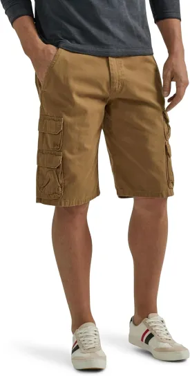 Wrangler Authentics Mens Premium Twill Cargo Short