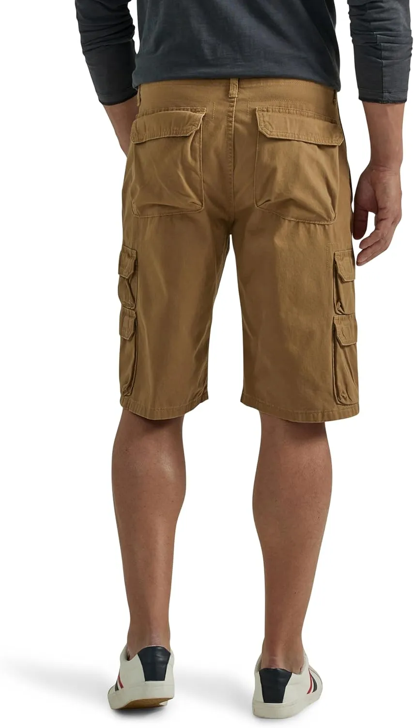 Wrangler Authentics Mens Premium Twill Cargo Short