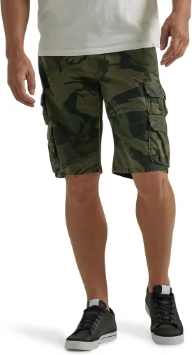 Wrangler Authentics Mens Premium Twill Cargo Short