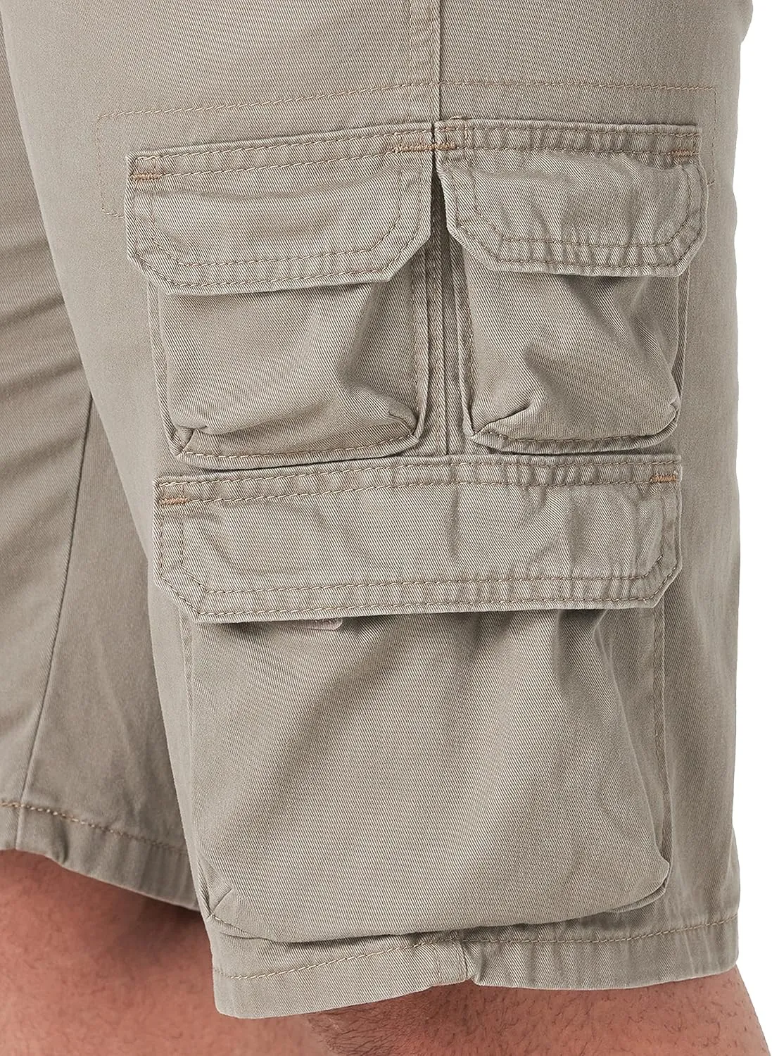 Wrangler Authentics Mens Premium Twill Cargo Short